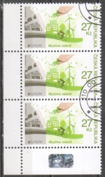 0882 + 0882 + 0882 Dreierstreife - senkrecht ● - 2016